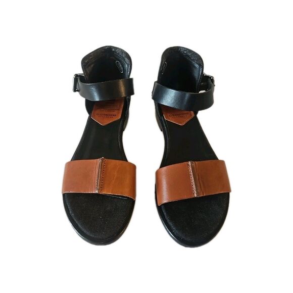 G Star Raw Brown and Black Sandals - Picture 7 of 7
